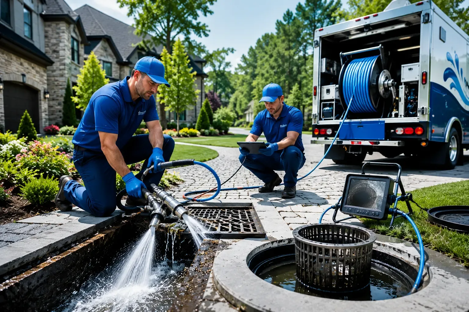 Local outdoor drain cleaning professionals in Immaculata, PA